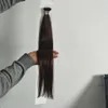 ELIBESS Hairrusse Remy Nano anneau Extensions de cheveux humains 16quot 26quot 100sset pointe de bâton nano anneau extensions de cheveux 2 foncé 7582876