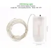 2M 20 LED Battery Operated Copper Wire String Lights for Xmas Garland Party Wedding Decoration Christmas Fairy Light