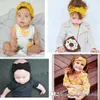 Mode 13 Farben Niedlicher Boho-Stil Wolle gestricktes Mädchen-Stirnband Winter Weiche Baby-Ohrenschützer-Haar-Accessoires