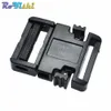 100pcs lot 5 8 3 4 Plastic Side Release Buckles For Paracord Survival Bracelets Black Webbing 16mm 20mm240I