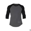 Nuovo abbigliamento fitness maschile con pannelli t-shirt attillata t-shirt da allenamento da uomo homme t-shirt da palestra uomo crossfit top estivo