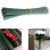 A Bundle of 100Pc Artificial Floral Wire Craft Flower Stem Wrap Dark Green 30cm