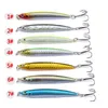 شارب رئيس بسرعة السباحة swimbaits قلم ليزر إغراء 10 جرام 7 سنتيمتر 3d عيون المتذبذب الغوص تبسيط الجسم باس الطعم