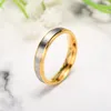 Anello con diamante in acciaio inossidabile Anelli per coppia Nuove donne Anelli di fidanzamento per matrimoni Anello da uomo Gioielli di moda