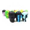 Silicone Container slick Skull Screw 15ml smoking Nonstick oil Wax Jar dab 100pcs/lot