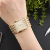 Grealy women's square wristwatches 2018 new diamond watch dial women watches bracelet gold/rose gold/silver band with box