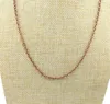 JLN Antique mosiężne łańcuch żelaza naszyjnik homba zapięcie za antyki brązowo -czerwony miedziany łańcuch ogniwa do zawieszania biżuteria Making3873269