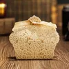 Laser Cut Wedding Favor Boxes Holder Candy Box Tin Containers Chinese trouwfeest Gunsten