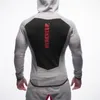 Gym esthétique hommes musculation sweats à capuche Camouflage sweat entraînement entraînement Slim fit veste Fitness sports de plein air manteau hauts