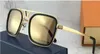 Die neueste, beliebte Modedesigner-Sonnenbrille 0947, quadratischer Plattenrahmen, hochwertige Antiuv400-Linse mit Originalverpackung