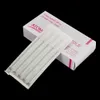 50pcs 1RL Disposable Sterilized Professional Permanent Makeup Card Needles for Eyebrow Lip Eyeliner Tattoo Machine Cosmetic