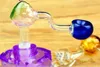 De nieuwe Strawberry Pot concave kop, groothandel Bongs Olie brander Pijpen Waterpijpen Glazen pijpolie Rigs Roken Gratis verzending