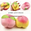 Giocattoli per bambini Pesca Squishy a lenta crescita Jumbo Kawaii Juicy 10CM Ciondolo per telefono carino Ciondolo Dolce crema profumata Torta di pane Giocattolo per bambini Regalo di Natale