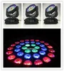 2 Stück Wash Zoom Moving Head LED-Leuchten 36 x 18 W RGBWA UV 6in1 Strahl Movingheads professionelles Pro-DJ-Disco-Bühnenlicht