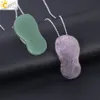 CSJA CURA CHILCH CHILCH SCHEDA PENDANT NATURALE NATTURA NATURALE STONE NATTURA VERDE AVENTURINA TIGHE EYE MULticolor Reiki Stone Women EVERIGLIE 6146322