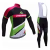 MERIDA équipe cyclisme manches longues jersey bavoir pantalons ensembles porter vtt vélo vêtements respirants Ropa Ciclismo U122005