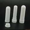 1000sets / lote em branco inalador nasal em branco, plástico aroma em branco inaladores nasais para óleo essencial DIY # 42