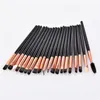 20 pz/set Pennelli Professionali Per Trucco Degli Occhi Set Ombretto Eyeliner Sopracciglio correttore Make Up Pennelli strumenti di bellezza maquiagem