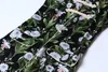 Floral Flower Print Dames Schede Jurk Mouwloze Casual Jurken 01K595