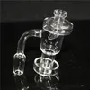 Smoking Terp Slurper Banger Domeless Quartz Nails Polished Joint Dab Rigs, praktisch für die Verwendung von Glasbongs