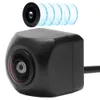 HD Real 180 graders vinkel Fisheye Lens Dynamic Trajectory Parkering Linje Bil Bakifrån Bakifrån Backup Kamera för parkeringskärm