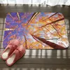 Dense Forest Big Tree Print Bath Mats Bedroom Floor Mats Bathroom Shower Rugs Antiskid Doormat Kitchen Toilet Rug Carpet4076032