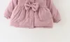 Ciepłe zimowe dziewczynki Dziewczyny Dzieci noszenia śniegowe bułki z kapturem księżniczka aksamitna gęstna kurtka płaszcza parkas o wartości marki 9414024