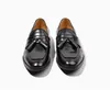 Sapatos de Vestido artesanal de Couro Genuíno dos homens Flats Loafers Borlas Sapatos Casuais Inteligentes Sapato Clássico de Luxo Preto