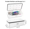 Falska ögonfransar Sterilisator Storage Box Beauty 8 LED -pärlor UV Lätt bärbar desinfektionsmaskin för verktyg7437702