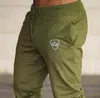 Quente 2019 outono ginásio moda masculina casual fino ajuste joggers calças de suor com tamanho grande