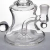 14 мм Женские стеклянные водопроводные трубы Аксессуары для курения Banger Hanger Nail Pyrex Oil Rigs Bong Толстый Recycler Oil Rig барботер Кальяны для курения