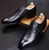 Genuine Leather Men Dress Shoes Fashion Men Flats Square Toe Comfortable Office Men Dress Shoes Plus Size