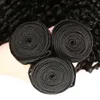 8a Brazylijskie kręcone włosy 3 Pakiety nieprzetworzone dziewicze Afro Kinkys Curly Human Hair Extensywność Naturalna kolor 16313854217223