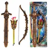 Gratis Verzending Kinderen Swordsman Plastic Speelgoed Zwaard Europese Stijl Warrior Sword Performance Heavenly King Sword Arms Model Toy