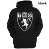 Piemonte Toro Granata ITALIA Torino FC clube Homens Hoodies Vestuário Casual Moletons Com Capuz Clássico Moda Outerwear1953111