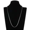 Großhandel 316L Edelstahl 3 MM Schlangenkette Halskette Modeschmuck für Männer und Frauen Länge 50-70 CM Kostenloser Versand