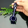 Nuovo tubo di vetro colorato di cartone animato, bong di vetro per tubi di acqua, bong, accessori, ciotole, consegna casuale di colori