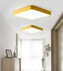 Luzes de teto LED moderno Luminaria LED quadrado moderno lâmpada de teto colorido para sala de estar para crianças, luminárias em casa