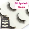 3D Mink false eyelashes 8 Styles Handmade Beauty Thick Long Soft lashes Fake Eye Lashes Eyelash Sexy Tools