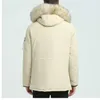 Irmão Wang Marca Inverno Novos Homens Down Jacket Moda Casual Com Capuz Querida Longa Casaco de Pele Casaco de Colar