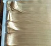 Silkeslen rak remy 3 st 100g/bit färg 613 blond människohårbuntar rakt hår wefts brasilianskt mänskligt hår