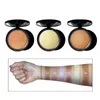 Wholesale No logo 6 colors Face powder Beauty Makeup Cosmetics Highlighter Pressed Powder Face contour full coverage waterproof foundation