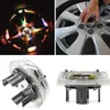 4 lägen 12 LED -bil Auto Solenergi Flash Wheel Tire Rim Light Lamp däck Ljuslampa Decoration2082606