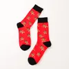 Meias masculinas marca dos desenhos animados osso impresso padrão de algodão hip hop longo feliz engraçado sox harajuku designer calcetines meias masculino