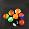 Nieuwste kleurrijke bal vorm siliconen container siliconen wax potten dab tool voor droge kruid verstuiver geleden G5 wax vaporizer e sigaretten olie tuigage