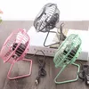 Mini ventilateur personnel de bureau silencieux en feuille d'aluminium d'été frais et ventilateur de refroidissement en métal Portable pour le bureau et la maison, haute compatibilité