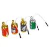 Mini Hookah Smoking Pipe Colorful Metal Aluminum Cans Coke Bottle Diameter 5CM Height 10CM Smoke Tobacco Pipe Holder1753227
