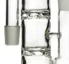 Podwójny dysk turbinowy Percolator Percolator Glass Ashcatcher 90 stopnia 14 mm złącza popiołu Akcesoria palenia Ash-P802c