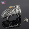 Sweet Dream Dragon 38/41/44/47/50mm Stainless Steel Penis Ring Chastity Device Cock Cage Adult Bondage Sex Toys for Men LF-108 Y1892804