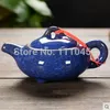 Calving Glaze Tea set Servizio da tè in ceramica tradizionale cinese Teiera in porcellana Bollitore Colori diversi Porcellane fatte a mano Promozione